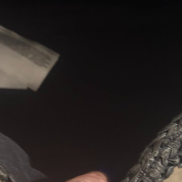 MNG Black Tweed with Gold Chain Strap - Picture 6 of 7